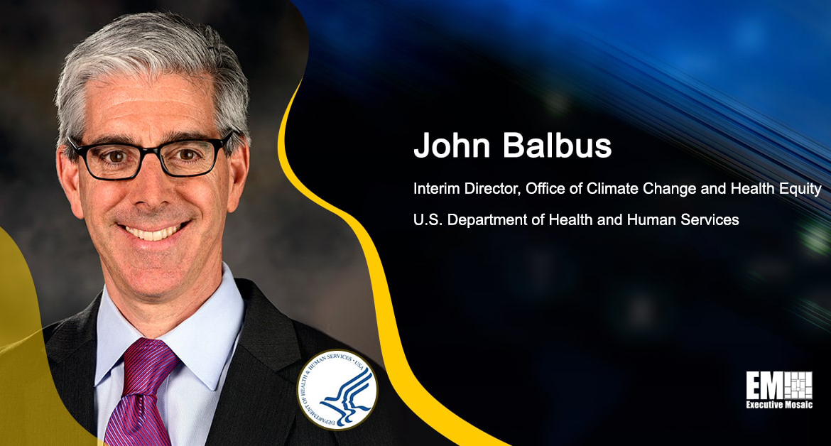 John Balbus Talks Climate Change, Health Equity & Industry Collaboration in Fireside Chat With SAIC’s Steve Ambrose